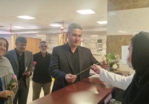 پزشکان بیمارستان حضرت فاطمه (س) شهر دماوند تجلیل شدند+ تصاویر