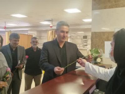 پزشکان بیمارستان حضرت فاطمه (س) شهر دماوند تجلیل شدند+ تصاویر