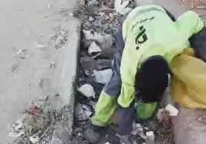 اجرای عملیات لایروبی انهار مسکن مهر منطقه گیلاوند