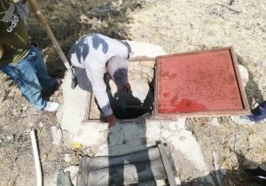 انسداد ۸ حلقه چاه غیرمجاز در دماوند/ از خروج ۲۰ هزار متر مکعب در شبانه‌روز جلوگیری خواهد شد + تصاویر