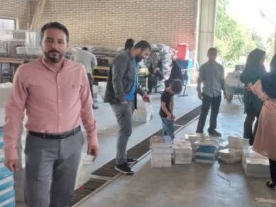 توزیع بیش از ۵۰ درصد کتب درسی دانش‌آموزان در مدارس دماوند+تصاویر