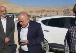 بازدید سرزده نماینده مجلس از محل احداث تصفیه‌خانه فاضلاب شهرهای رودهن و بومهن/ اظهار نارضایتی از روند کند احداث تصفیه‌خانه+تصاویر