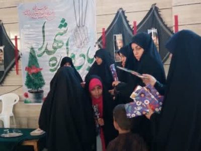 یادواره شهدای زن دفاع مقدس در روستای اهران +تصاویر