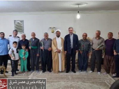 دیدار مسئولان با نماینده کردهای اهل تسنن مقیم شهرستان دماوند+تصاویر