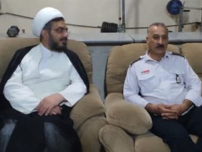 بازدید شبانه از ایستگاه آتش نشانی/ کار آتش‌نشانی خدمت به همه جامعه و انسان‌ها است+تصاویر