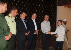 تجلیل از ورزشکاران مقا‌م‌آور مسابقات ورزشی در شهر کیلان+تصاویر