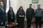 قدردانی از همسر شهید والامقام علی اکبر گیلوری