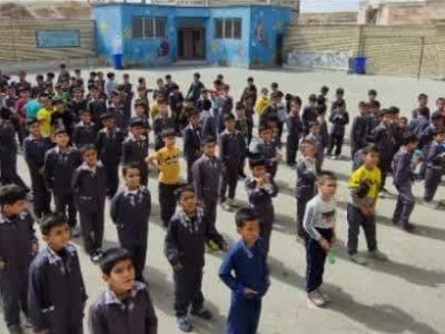 برگزاری جشن هفته وحدت در دبستان حضرت ابوالفضل (ع) منطقه گیلاوند+تصاویر