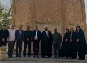 بازدید مسئولان از برج یادمان شبلی در شهر دماوند