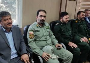 دیدار مسئولان با فرمانده انتظامی شهرستان دماوند +تصاویر