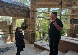 آغاز پروژه مسقف سازی و مرمت گلزار مطهر شهدای دهستان مرا