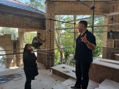 آغاز پروژه مسقف سازی و مرمت گلزار مطهر شهدای دهستان مرا