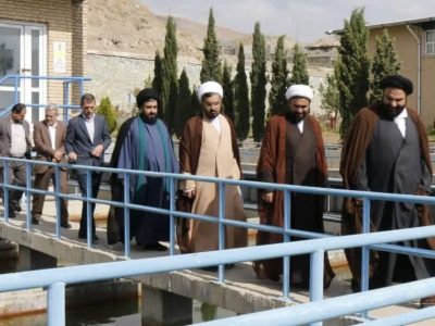 بازدید ائمه جمعه شرق استان تهران از تاسیسات تصفیهخانههای پردیس و مهرآباد رودهن