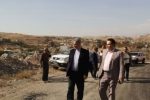 بازدید فرماندار دماوند از عملیات عمرانی اجرای آسفالت محور کیلان – ساران+تصاویر