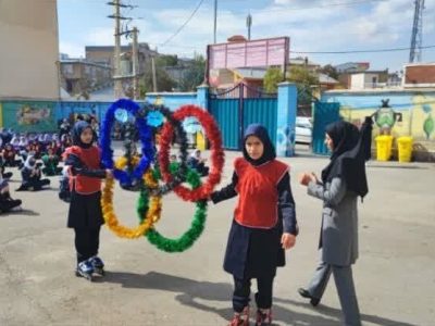 فیلم| المپیاد ورزشی در مدرسه حضرت زهرا (س) روستای وادان