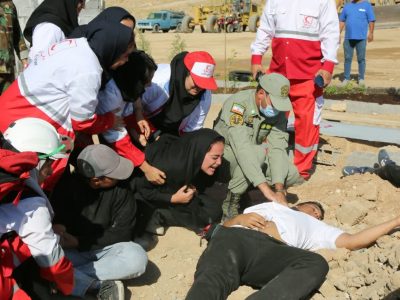 وقوع زلزله ۶٫۵ ریشتری در دماوند!/ آمادگی ستاد مدیریت بحران دماوند محک خورد+ تصاویر