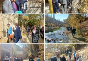 بررسی میدانی مشکلات منطقه سنگ پل شهر دماوند+تصاویر