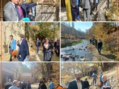 بررسی میدانی مشکلات منطقه سنگ پل شهر دماوند+تصاویر