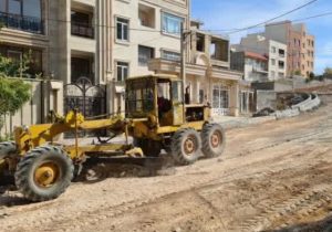 اجرای پروژه عمرانی جدولگذاری، زیرسازی و آسفالت معابر شهرک الهیه دماوند+تصاویر