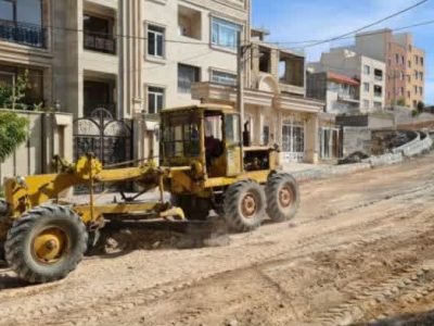 اجرای پروژه عمرانی جدول‌گذاری، زیرسازی و آسفالت معابر شهرک الهیه دماوند+تصاویر