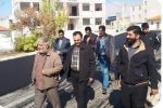 اجرای پروژه روکش آسفالت در روستای وادان+تصاویر