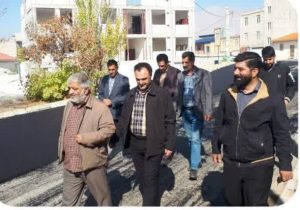 اجرای پروژه روکش آسفالت در روستای وادان+تصاویر