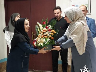 قدردانی از پرسنل رادیولوژی بیمارستان حضرت فاطمه (س) دماوند+تصاویر