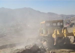 تخریب ساختسازهای غیرمجاز در ارتفاعات مشا دماوند+ تصاویر