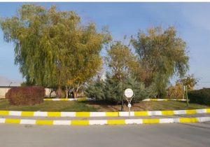 اجرای عملیات رنگآمیزی جداول در شهر آبسرد+تصاویر