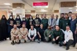 تجلیل سپاه و بسیج از پرستاران بیمارستان حضرت فاطمه (س) دماوند