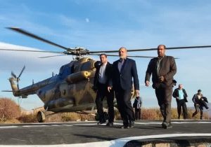 وزیر کشور وارد دماوند شد+ تصاویر