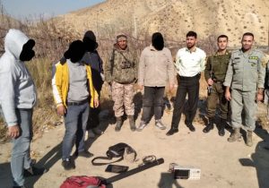 دستگیری ۴ نفر حفار غیرمجاز در ارتفاعات دره ناهی و گردنه زرد دماوند
