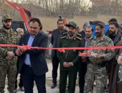 آیین بهرهبرداری از پروژههای عمرانی و خدماتی روستای حصارپائین+تصاویر