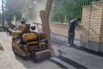 آغاز فاز جدید پروژه لکهگیری آسفالت و بهسازی معابر در شهر دماوند+تصاویر
