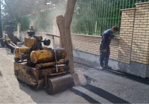 آغاز فاز جدید پروژه لکه‌گیری آسفالت و بهسازی معابر در شهر دماوند+تصاویر