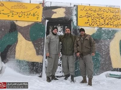 لحظات دلهره‌آور محیط‌بانان در ارتفاعات برفی دریاچه تار دماوند