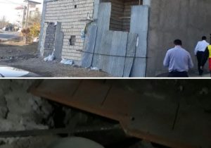 نجات فرد سقوط کرده در داخل چاه نیمهکاره در منطقه مهک دماوند