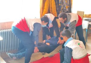 آمادگی برای مواجهه با زلزله احتمالی در دماوند+ تصاویر