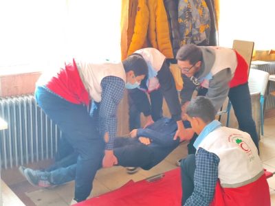 آمادگی برای مواجهه با زلزله احتمالی در دماوند+ تصاویر