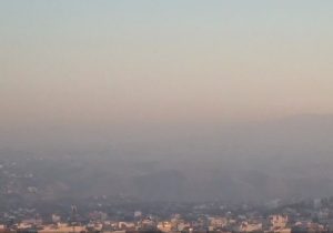 تشدید و استمرار آلودگی هوا در منطقه گیلاوند