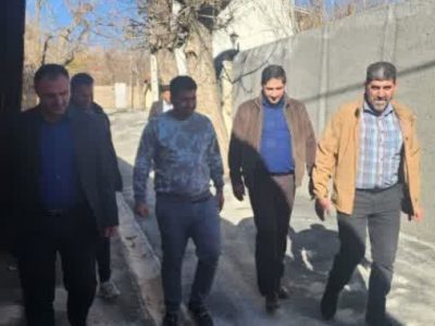 بهرهبرداری از پروژههای عمرانی در روستای لومان+تصاویر