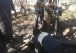 توقیف ادوات حفاری و پر کردن یک حلقه چاه عمیق غیرمجاز در منطقه آبسرد + تصاویر