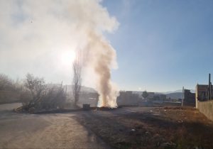 برگسوزی؛ تهدیدی برای هوای دماوند/ با متخلفان برخورد قانونی میشود