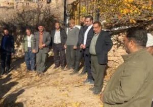 بازدید مسئولان از جاده مواصلاتی دو روستای تنگه و بولان + تصاویر