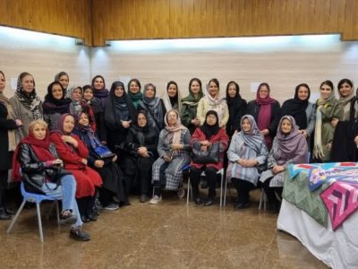 افتتاح نخستین نمایشگاه هنری و کارآفرینی بانوان میانسال در دماوند+ تصاویر