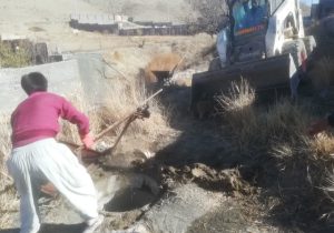  پر کردن ۱۵ حلقه چاه غیرمجاز در روستاهای نوده و گلاهک بخش رودهن