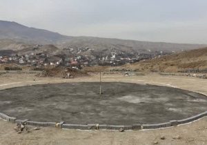 آغاز عملیات اجرایی احداث پد بالگرد امدادی در شهر کیلان + تصاویر