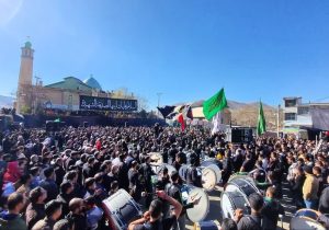 اشک ماتم دماوندیها در سوگ شهادت دختر پیامبر (ص)/ دماوند غرق در ماتم بیبی دو عالم شد+ تصاویر