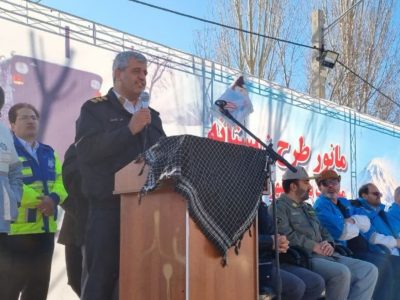 استقرار شبانهروزی پلیسراه در محورهای کوهستانی و برفگیر دماوند