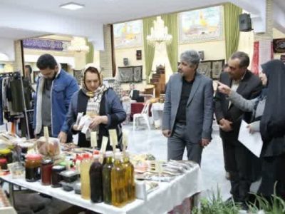 بازدید مدیریت شهری از نمایشگاه محصولات مشاغل خانگی در دماوند+ تصاویر